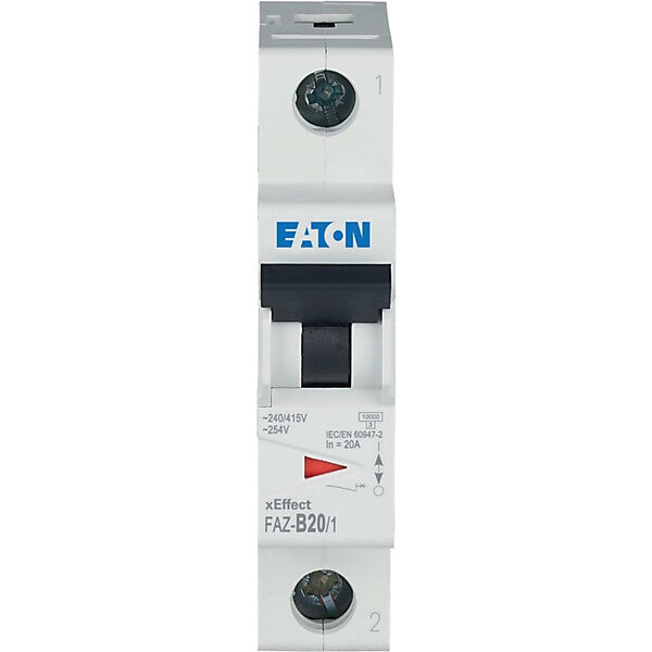 Eaton Leitungsschutzschalter B 20A, 1p FAZ-B20/1